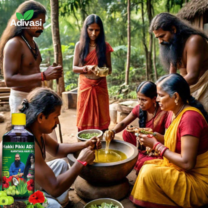 ADIVASI HAKKI PIKKI HAIR OIL 3 Months Course Recommended