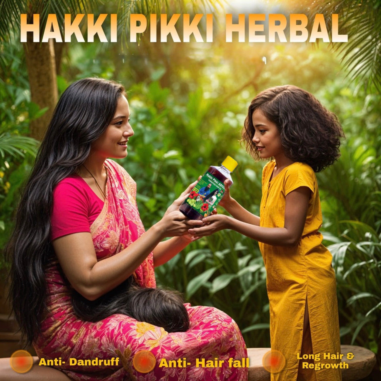 ADIVASI HAKKI PIKKI HAIR OIL 3 Months Course Recommended